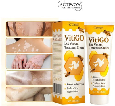 ACTIWOW Vitigo Bee Venom Cream for Comfort & Repair(100 g)