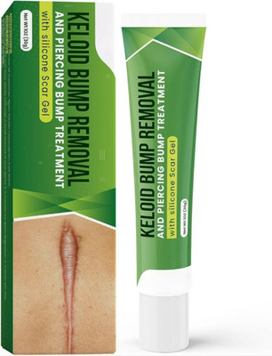 Suniqo Keloid Scar Removal, Keloid Bump Removal for Scar Remover Scar Removal Cream Works for Acne Scar, Pimple Scar, Surgery Scar, Piercing Scar Treatment with Silicone Scar Gel(30 g)