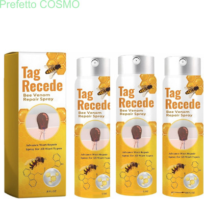 Prefetto COSMO Tag Recede Skin Guard Spray Set – WartAway Formula(300 ml)