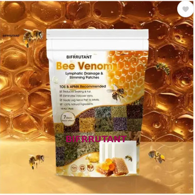 BIFRRUTANT Foot Patches Detox Bee Venom Support Restful Nights(100 g)