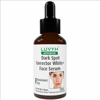 LUVYH Dark Spot Corrector Brightening + Face Serum -Natural Skin Lightener and Dark Spot Corrector – Skin Brightening & Revitalizer Uneven tone and Texture with Advanced(30 ml)