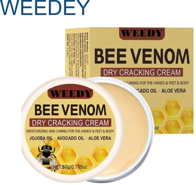 WEEDY Bee Venom Dry Cracking Cream for Nourishing Your Body and Hands(50 g)