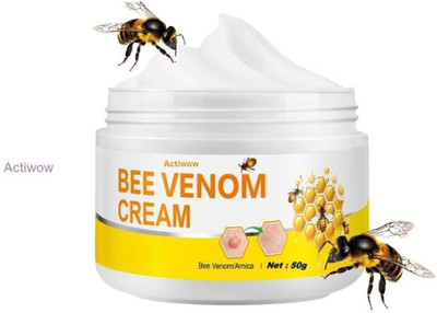 ACTIWOW Bee Venom Cream For Wrinkle Repair & Collagen-Boosting Night Treatment(50 g)