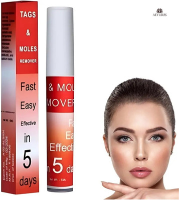 AEYURBS Tags And Moles Remover | Safe To Use Face And Body Safe(10 ml)