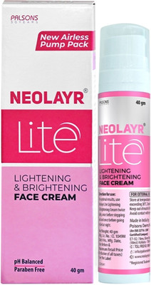 NEOLAYR Lite Lightening & Brightening Face Cream (Airless)(40 g)