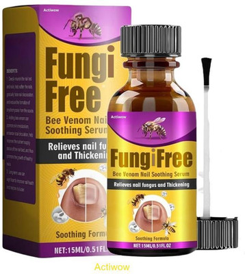 ACTIWOW Fungi Free Bee Venom Nail Serum Nourish & Shield for Sensitive Nails(30 ml)