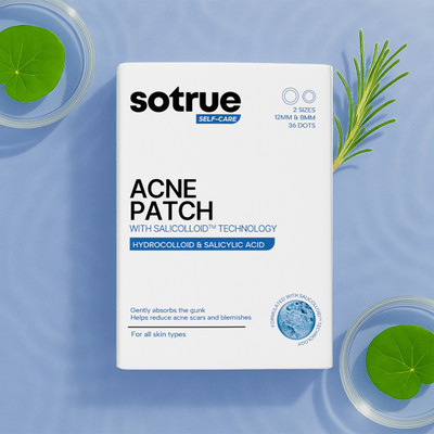 Sotrue Acne Pimple Patch | Hydrocolloid Waterproof Patches 36 N|For Active Surface Acne(20 g)