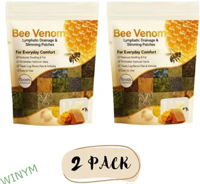 Winym Bee Venom Foot Patches Relax and Soothe Detox (20 patches)(200 g)