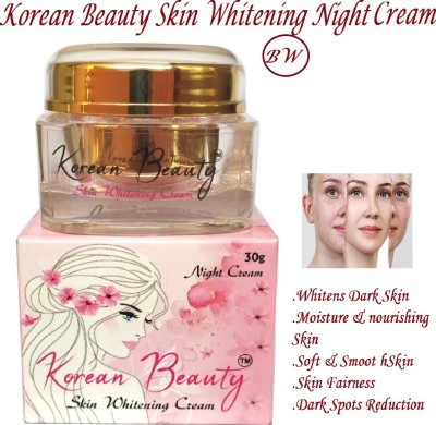 Korean Beauty Skin Lightening and Acne Removal Night Cream(30 g)