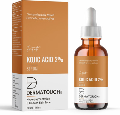 Dermatouch Kojic Acid 2% Serum | Best For Hyperpigmentation & Uneven Skin Tone(30 ml)