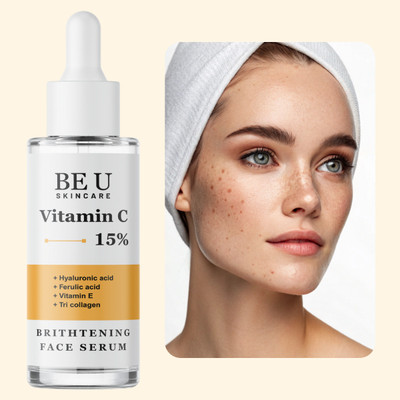 Be U Boost Moisture & Skin Barrier with Vitamin C, Ferulic Acid & HA Serum(30 ml)