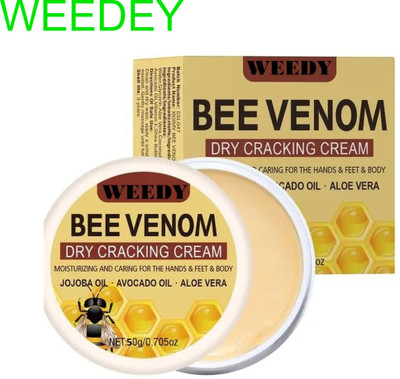 WEEDY Bee Venom Dry Cracking Cream for Skin Smoothing(50 g)