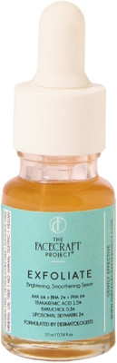 the facecraft project EXFOLIATE Gentle Face Formula | Smooth Texture | Hydrating | Daily Use(10 ml)