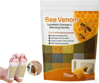 venvo Bee Venom Foot Patches Detox Soften Relief (10 patches)(100 g)