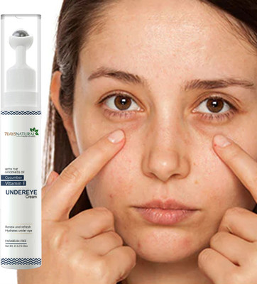 7days natural Under Eye Cream for Dark Circles , Fine lines & Puffy eyes Vitamin(15 g)