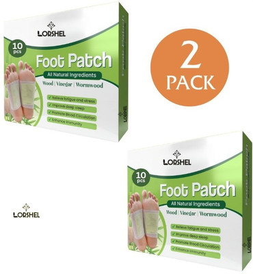 LORSHEL Pain Relief Detox Patch Cleansing Toxin Remover Foot Pads for Slimming(200 g)