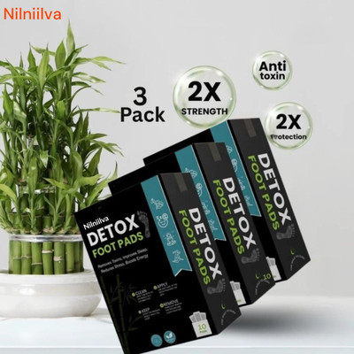 NILNIILVA Heal sutra detox foot pads reduce heaviness from toxic buildup(30 g)