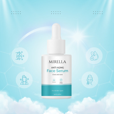 MIRELLA Advanced Retinol & Botanical Infused Anti-Ageing Face Serum –Firming & Brightening Formula for All Skin Types(30 g)