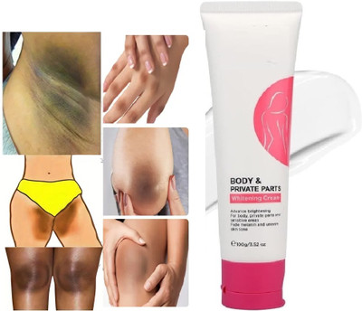 YAWI Multi Body Part Dark UnderArm Whitening Cream For Dark Neck, Knuckles Elbows Whitening(100 g)