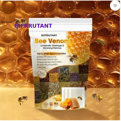 BIFRRUTANT Foot Patches Detox Pads with Bee Venom for Fat Cleanse(100 g)