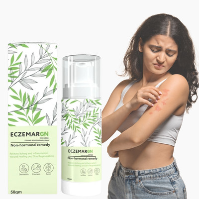 Eczemaron Ringworm Natural anti - fungal cream for Ringworm, Skin infections, Jock itch, chafing, Skin rash, Skin allergy(50 g)