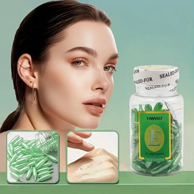 tanvi27 Moisturizing & Nourishin Vitamin E Facial Serum Capsule Suitable for All Skin Types(60 g)