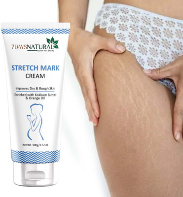 7 Days Stretch Marks Scar removal cream in During after pregnancy Under arms legs hips(100 g)