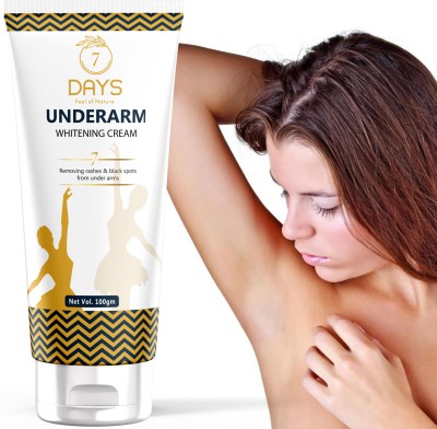 7 Days Underarm Whitening Cream For dark black under arm Lighten and Brighten Skin(100 g)