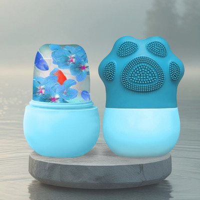 yim~mi Face Ice Roller (Blue) – Refreshing Cold Therapy for a Bright, Smooth Complexion (Pack of 1)_c26(90 g)