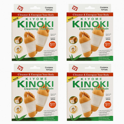 KIYOME KINOKI toxin foot Patches pack 4 box(400 g)
