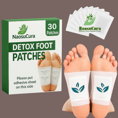 Naosucura Deep Detox Foot Patches To Eliminate Fatigue, Aches And Harmful Impurities(180 g)
