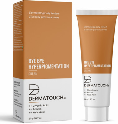 Dermatouch Bye Bye Hyperpigmentation Cream | For Hyperpigmentation & Dark Spots Reduction(20 g)