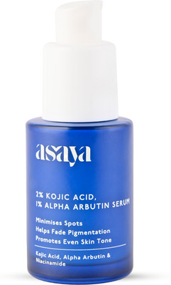 asaya 2% Kojic Acid Face Serum with Alpha Arbutin & Niacinamide for Pigmentation(30 ml)