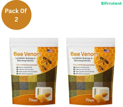BIFRRUTANT Bee venom foot patches cleanse and comfort tired aching feet(40 ml)