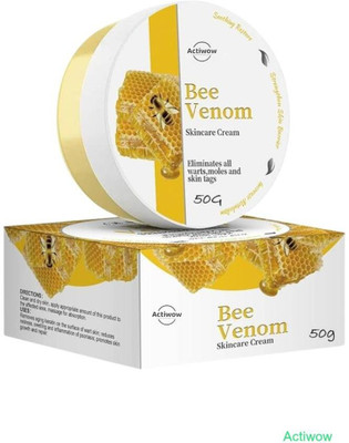 ACTIWOW Bee Venom Skincare Cream Collagen Rebuilding & Skin Plumping Treatment A01(50 g)
