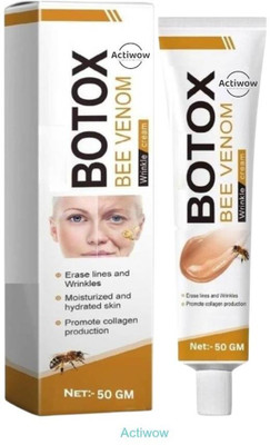 ACTIWOW Bee Venom Botox Cream: Smooth Your Skin Naturally and Effectively(50 g)