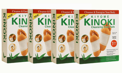 KIYOME KINOKI Foot Patch Ginger and Salt-Based Cleansing for Foot(400 g)