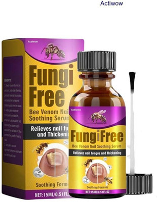ACTIWOW Fungi Free Bee Venom Nail Serum Silk Serum for Nail Resilience(30 ml)
