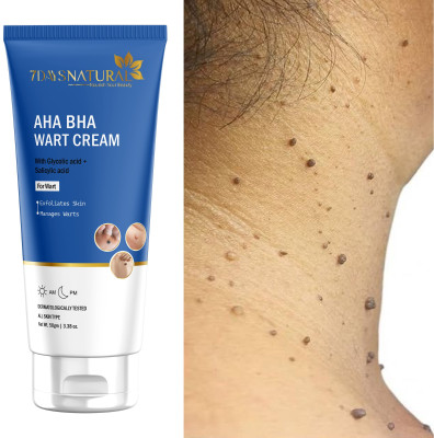 7days natural wart cream wart remover AHA BHA WART CREAM(50 g)