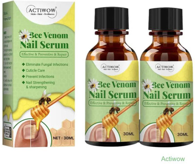 ACTIWOW Bee Venom Nail Serum Soft Surge for Brittle Edges A001(20 ml)