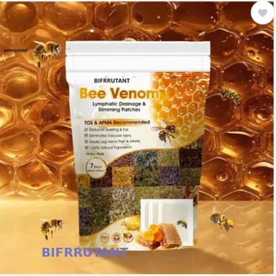 BIFRRUTANT Foot Patches for Women with Bee Venom for Fat Flush(100 g)