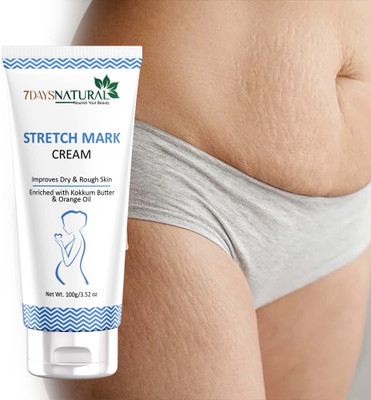 7days natural Reduce Stretch Marks & Scars Cream and Itchy Skin Scar removal for pimple marks(100 g)