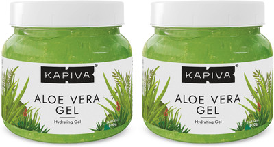 Kapiva Pure Aloe Vera Gel | For Face & Hair | Hydrating, Moisturizing Skin(1000 g)