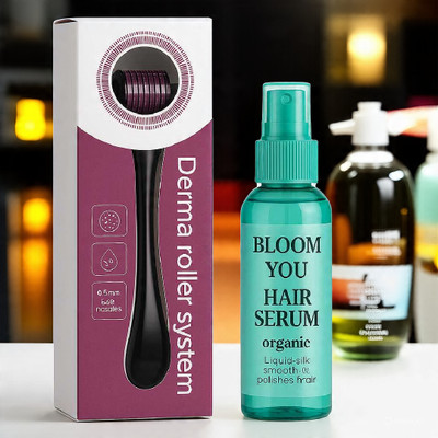 BLOOM YOU Root Stimulator & Nourishing Serum Combo(2 Items in the set)
