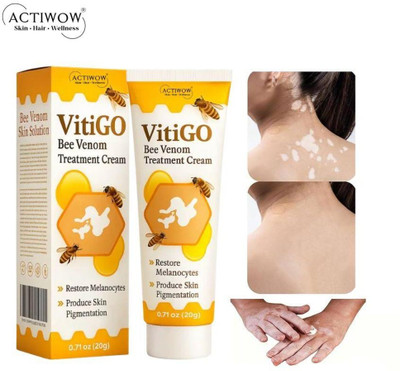ACTIWOW Vitigo Bee Venom Cream for Flare-Up Control(100 g)