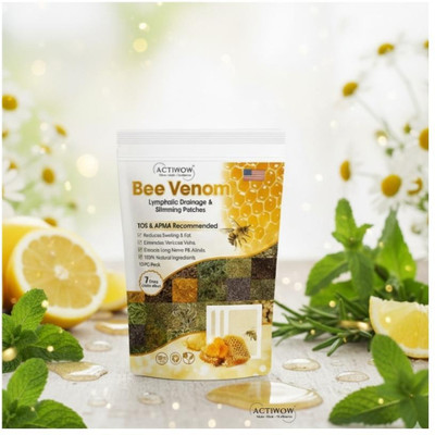 ACTIWOW Bee Venom Foot Patches Detox for Busy People With No Time to Waste SKT(100 g)