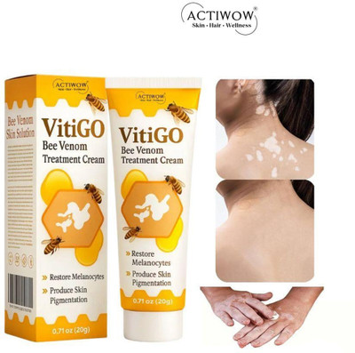 ACTIWOW Vitigo Bee Venom Cream for Daily After Bath(100 g)
