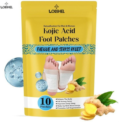 LORSHEL Kojic Bee Venom Foot Patches for Natural Healing and Pain Relief Benefits(100 g)