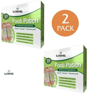 LORSHEL Pain Relief Detox Patch Cleansing Toxin Remover Foot Pads for Menstrual Relief(200 g)