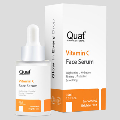QUAT Vitamin C Face Serum Smoother & Brighter Skin(30 ml)